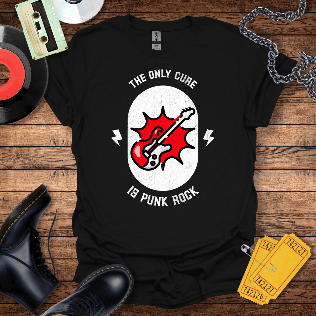 The Only Cure Is Punk Rock T-Shirt