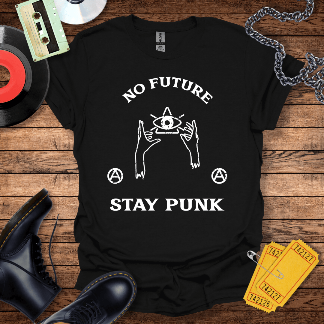 No Future Stay Punk T-Shirt