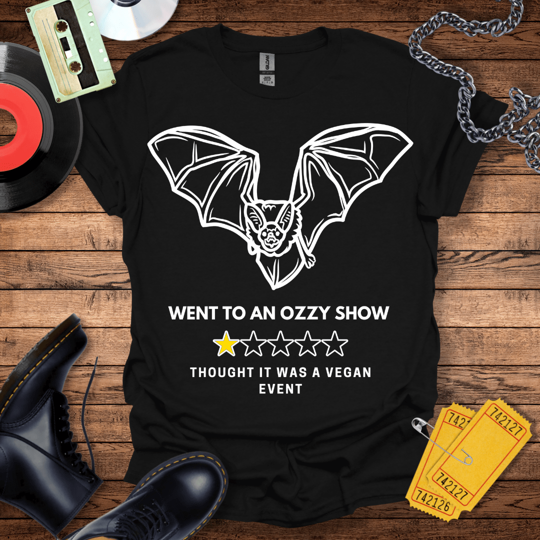 Went To A Concert Bat T-Shirt