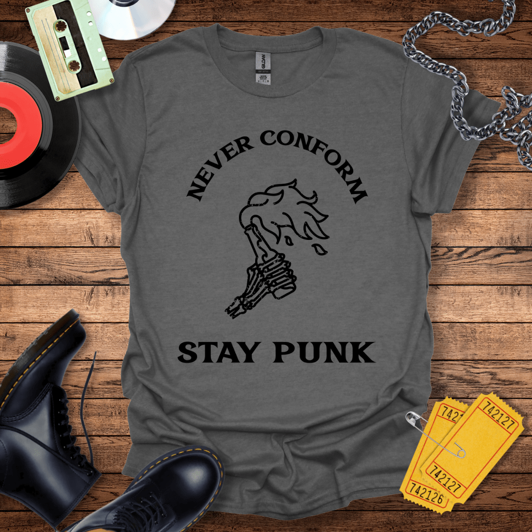 Never Conform Stay Punk T-Shirt