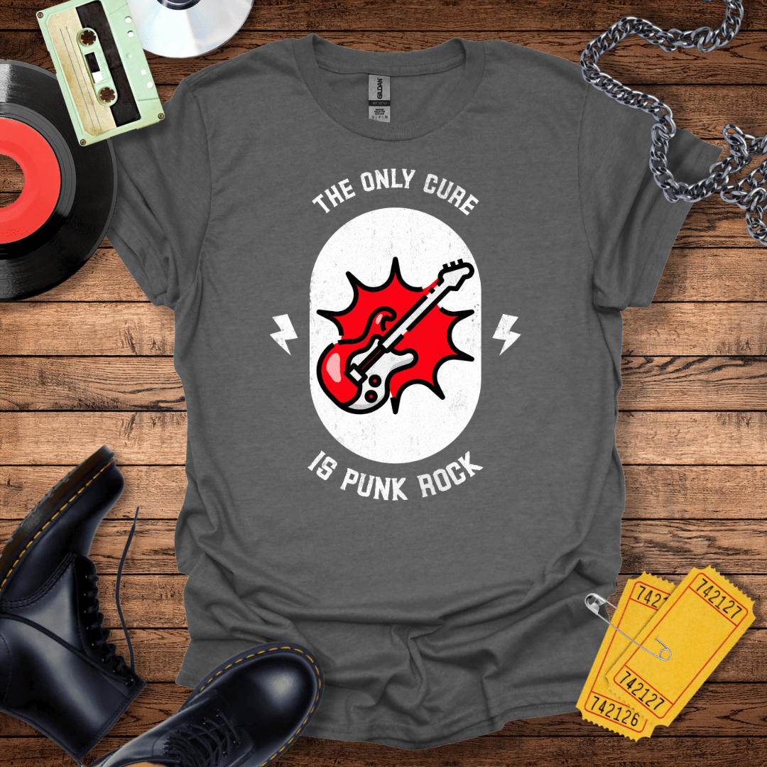 The Only Cure Is Punk Rock T-Shirt