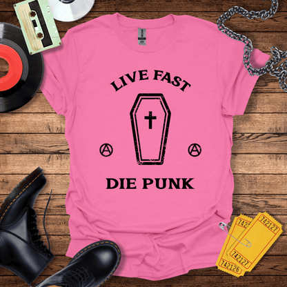 Live Fast Die Punk T-Shirt