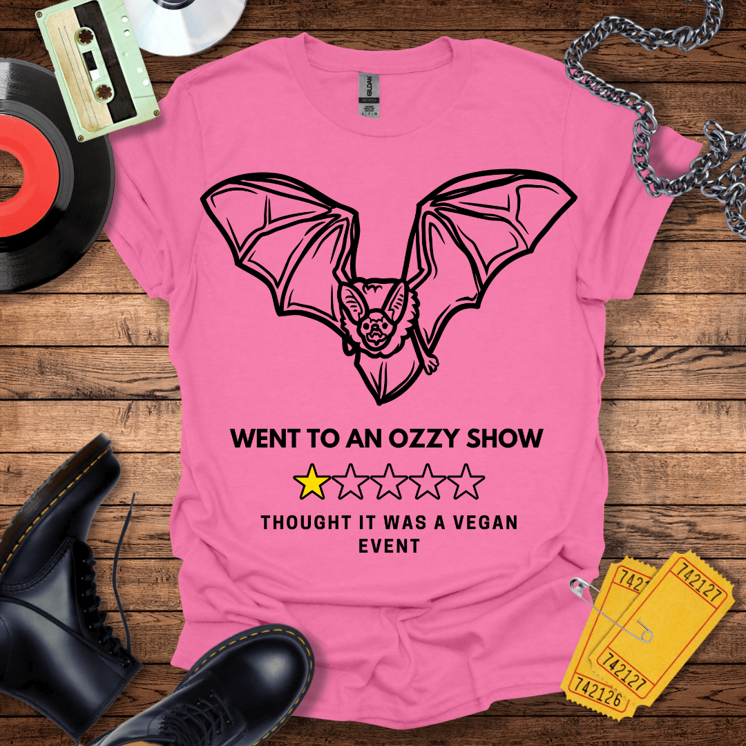 Went To A Concert Bat T-Shirt