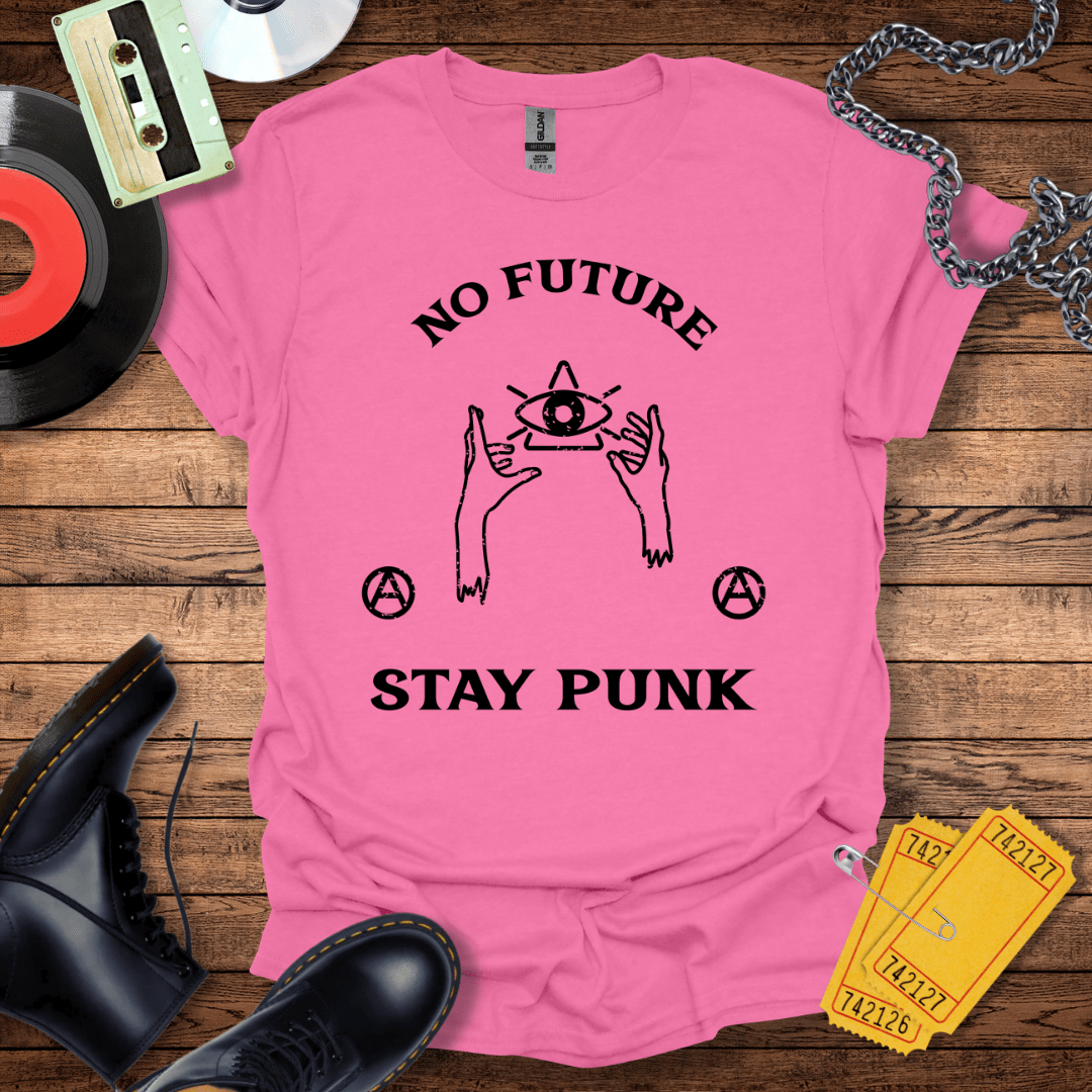 No Future Stay Punk T-Shirt