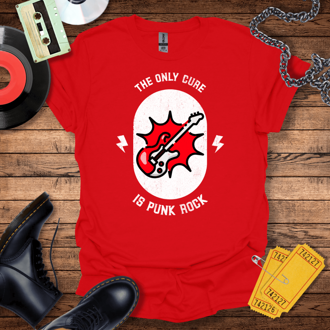 The Only Cure Is Punk Rock T-Shirt