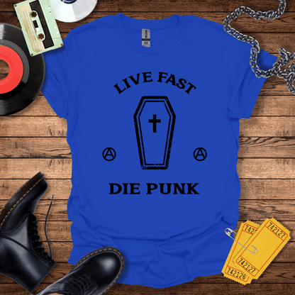 Live Fast Die Punk T-Shirt