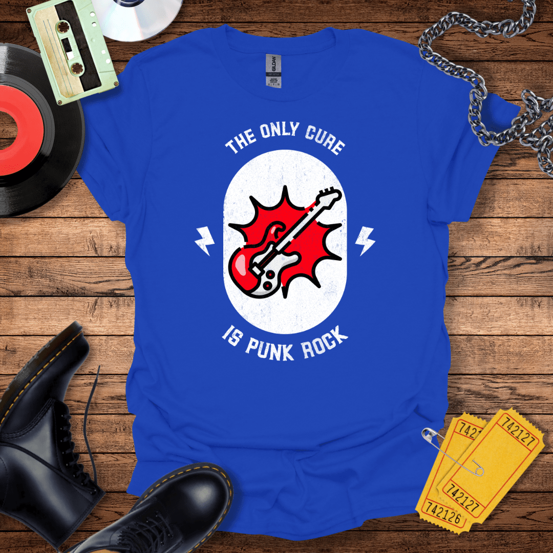 The Only Cure Is Punk Rock T-Shirt