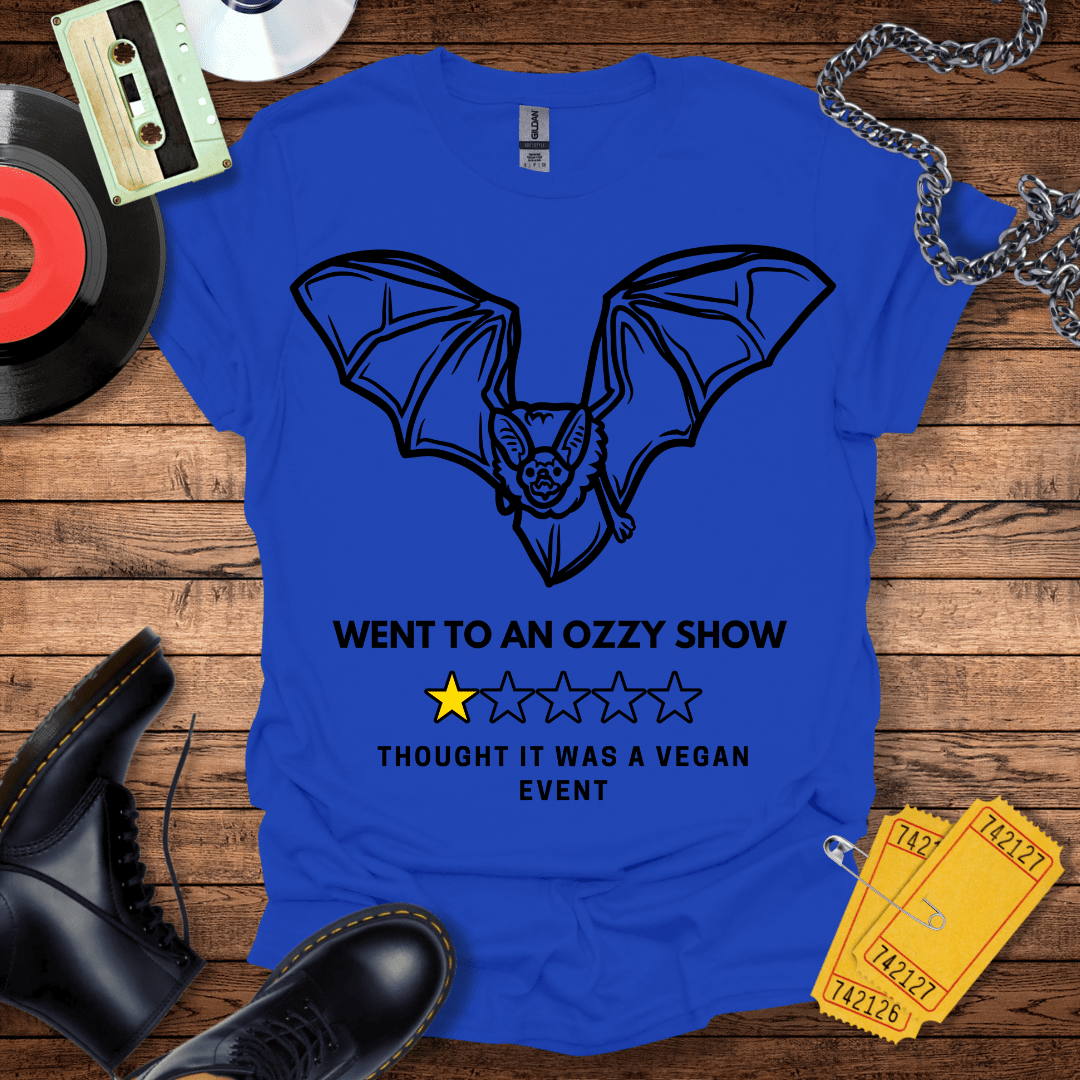 Went To A Concert Bat T-Shirt