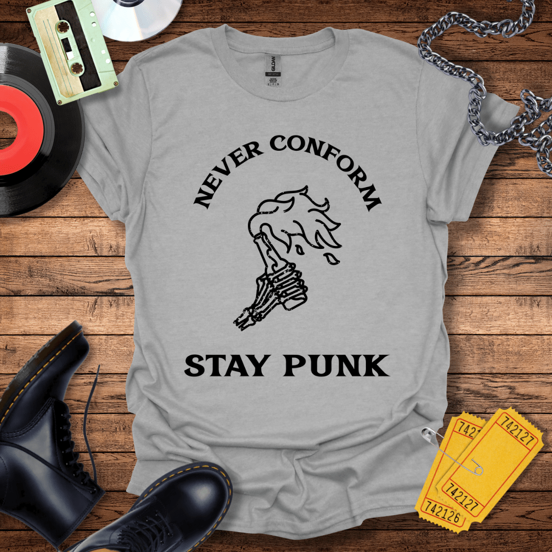 Never Conform Stay Punk T-Shirt