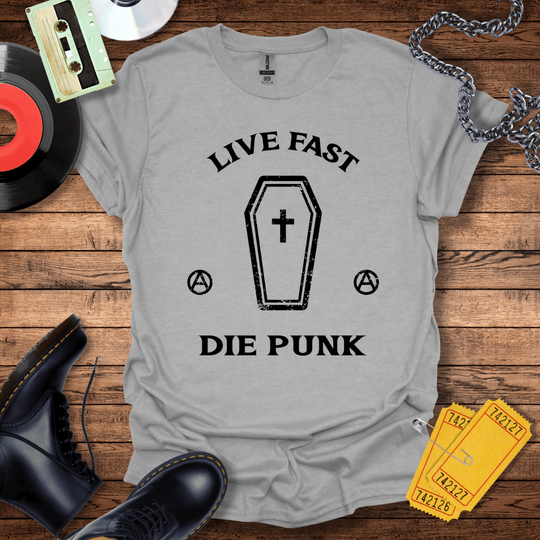 Live Fast Die Punk T-Shirt