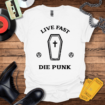 Live Fast Die Punk T-Shirt