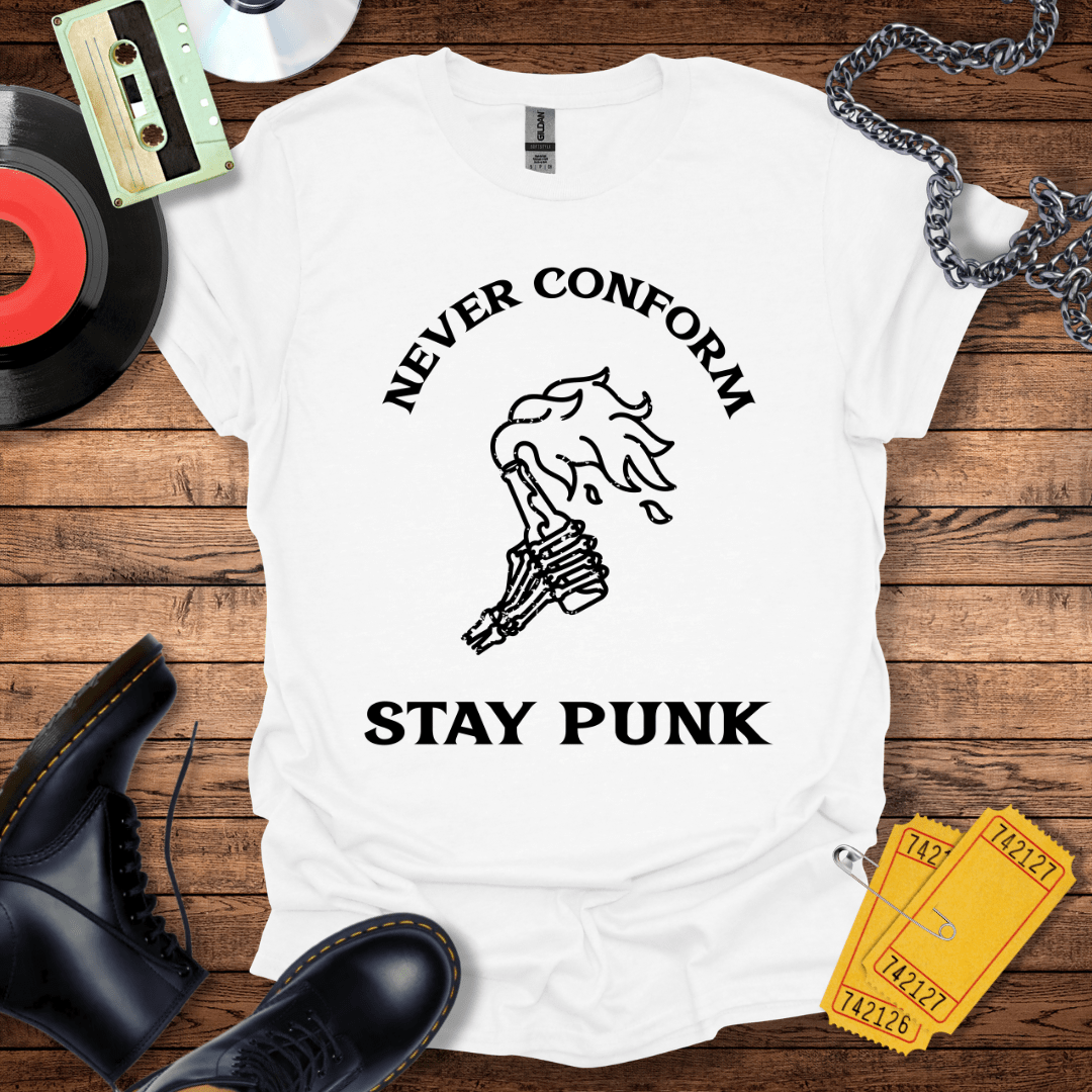 Never Conform Stay Punk T-Shirt