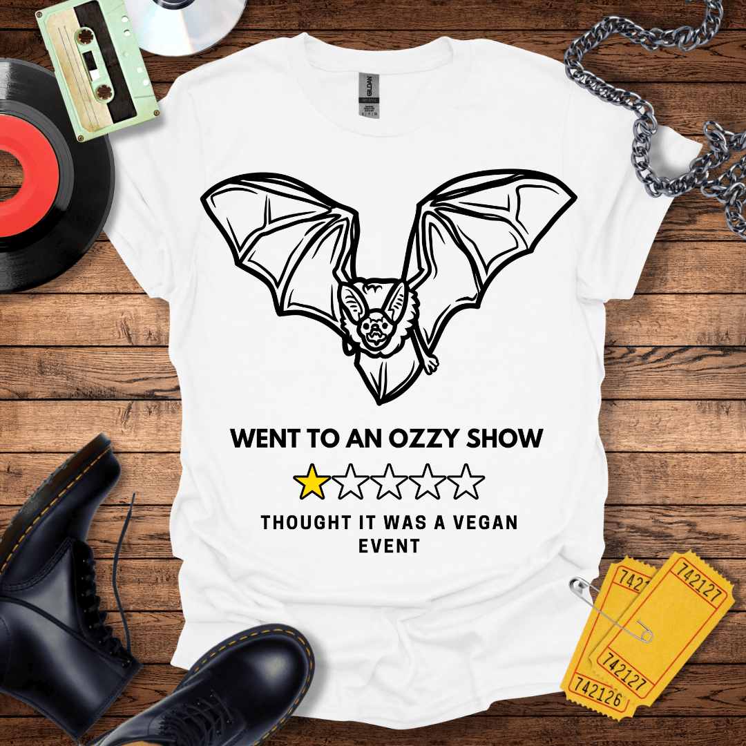 Went To A Concert Bat T-Shirt