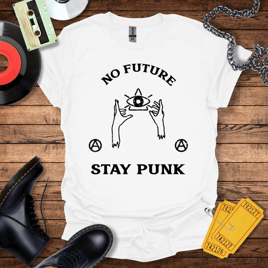 No Future Stay Punk T-Shirt