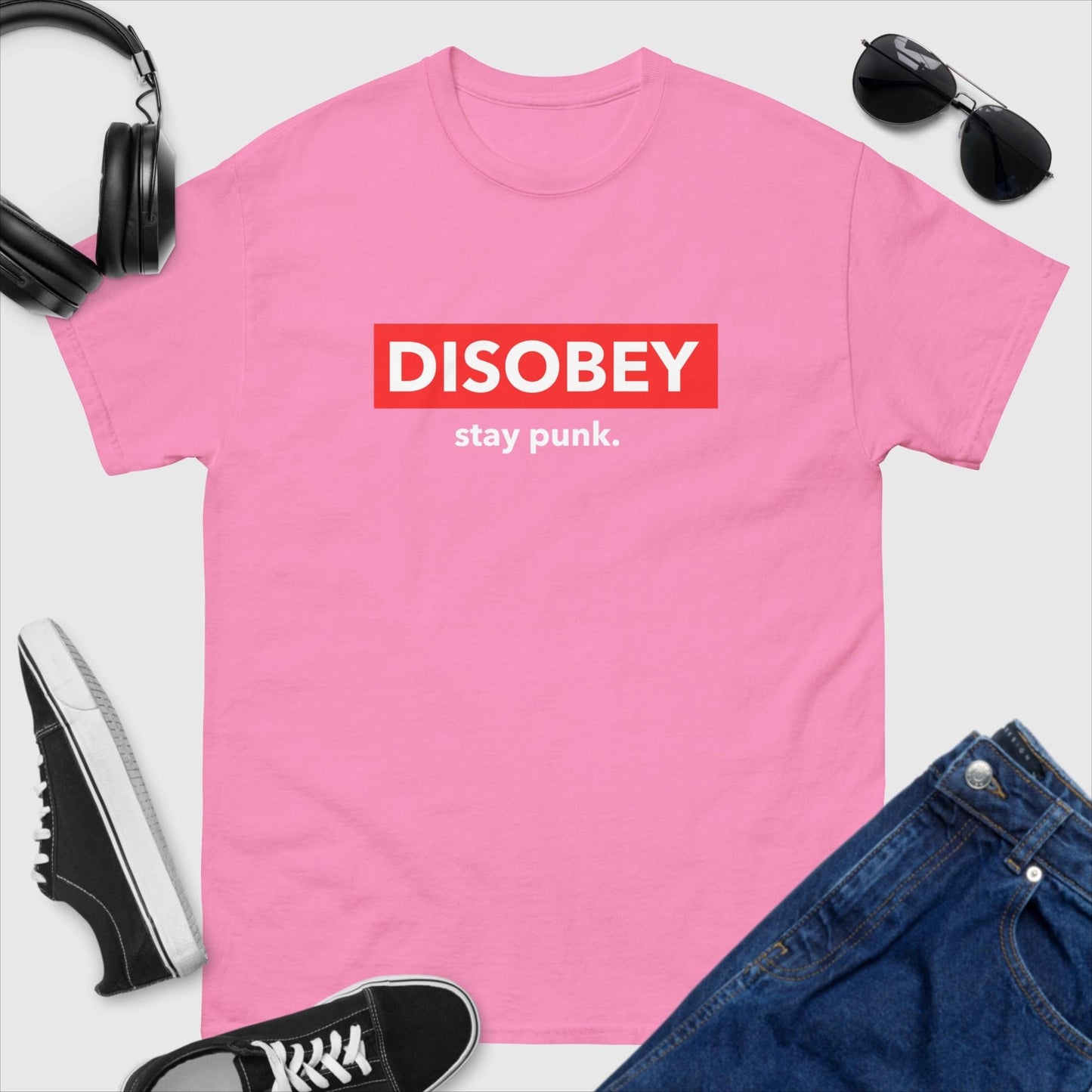 Disobey Stay Punk T-Shirt