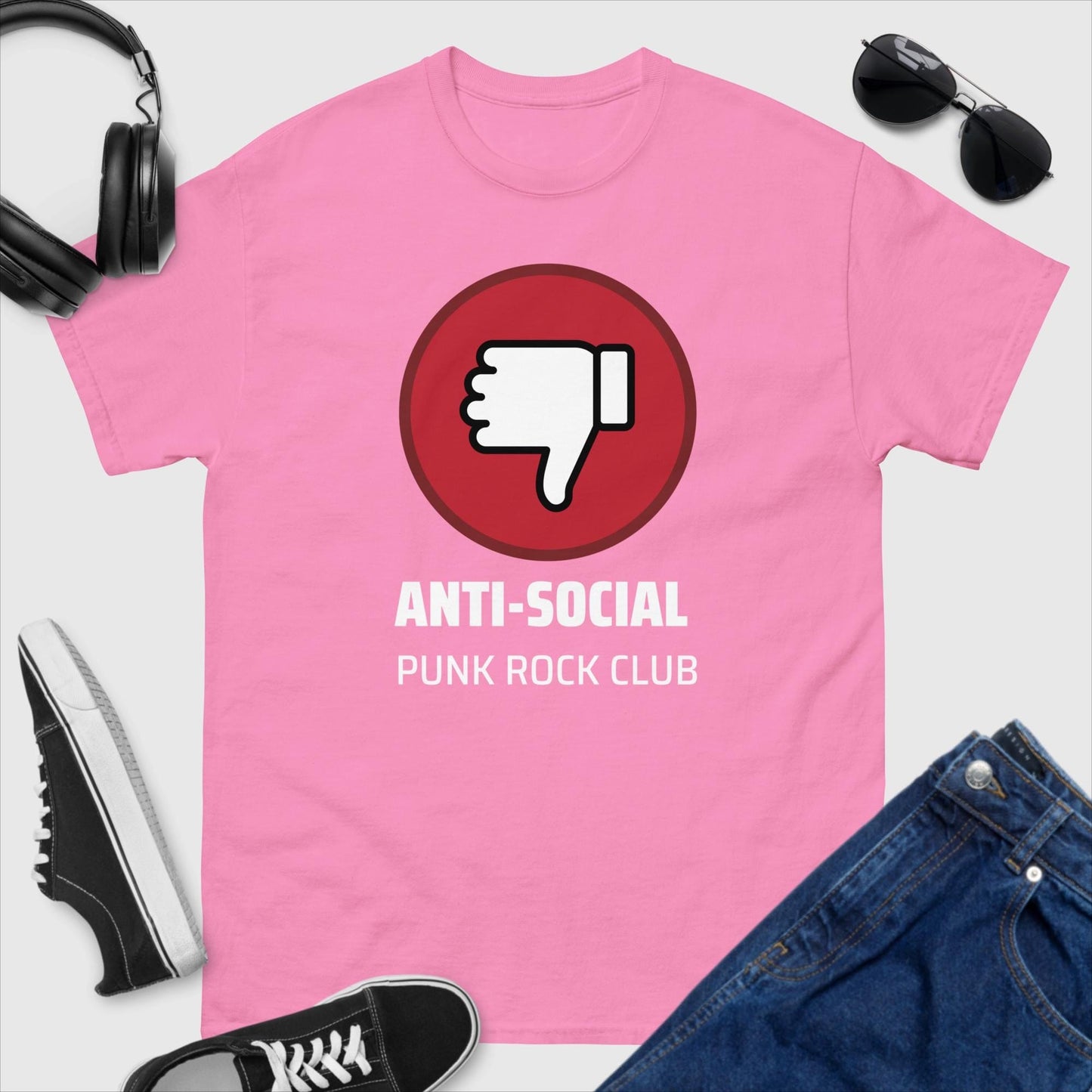 Anti-Social Punk Rock Club T-Shirt