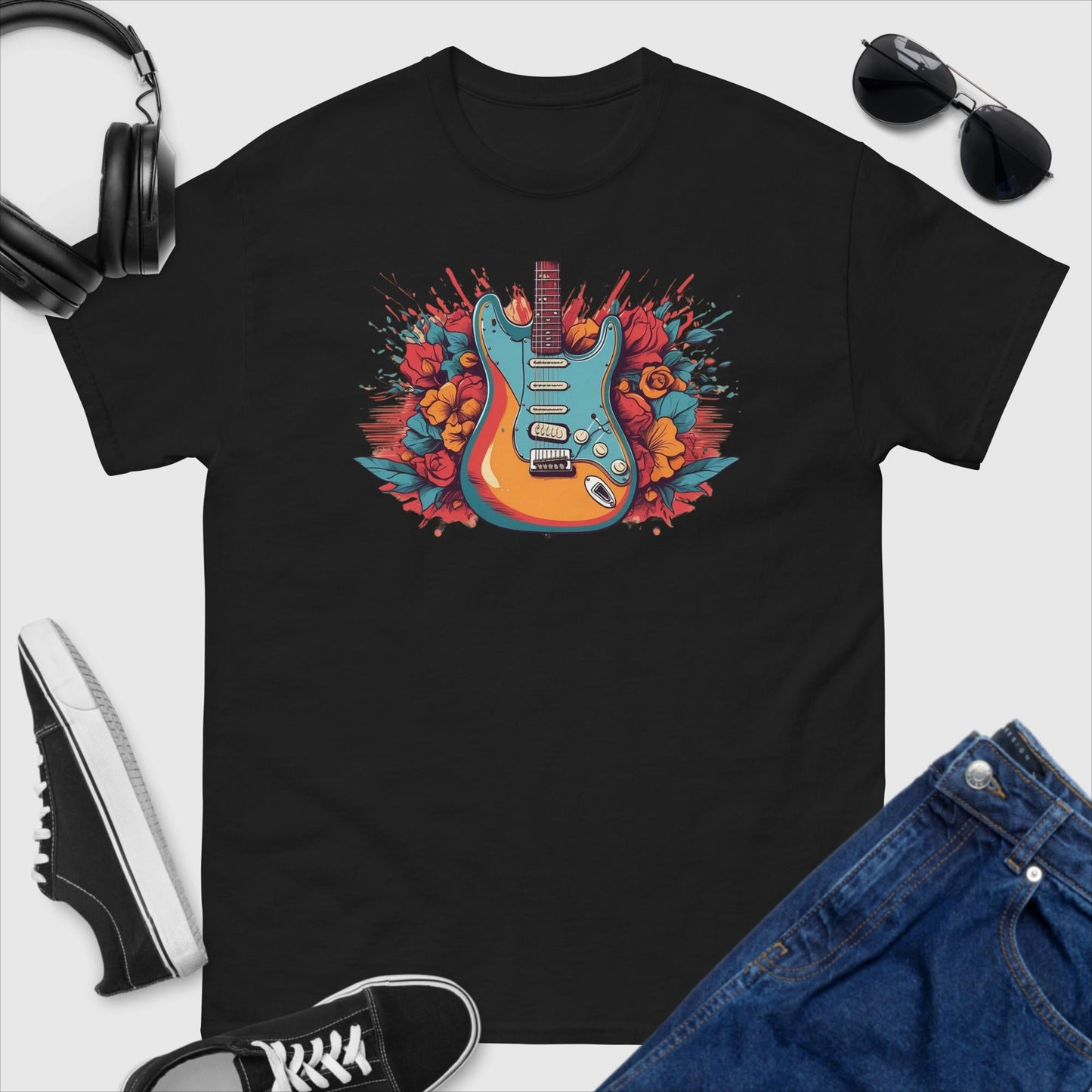 Guitar T-Shirt "Real guitar hero"