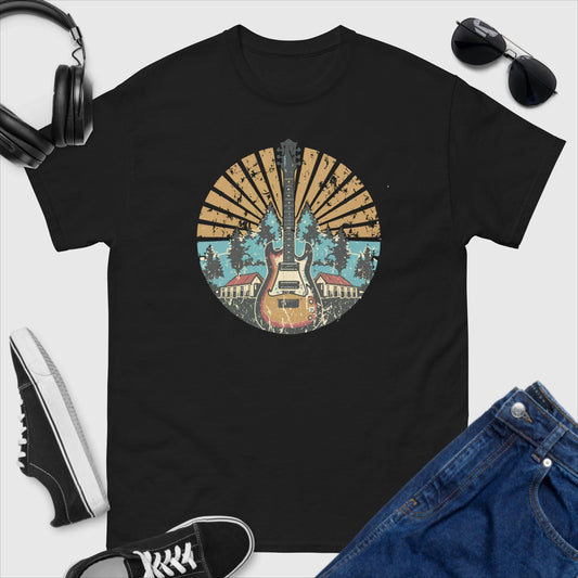 Guitar Sunshine Vintage T-Shirt