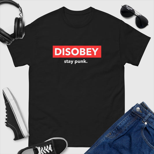 Disobey Stay Punk T-Shirt