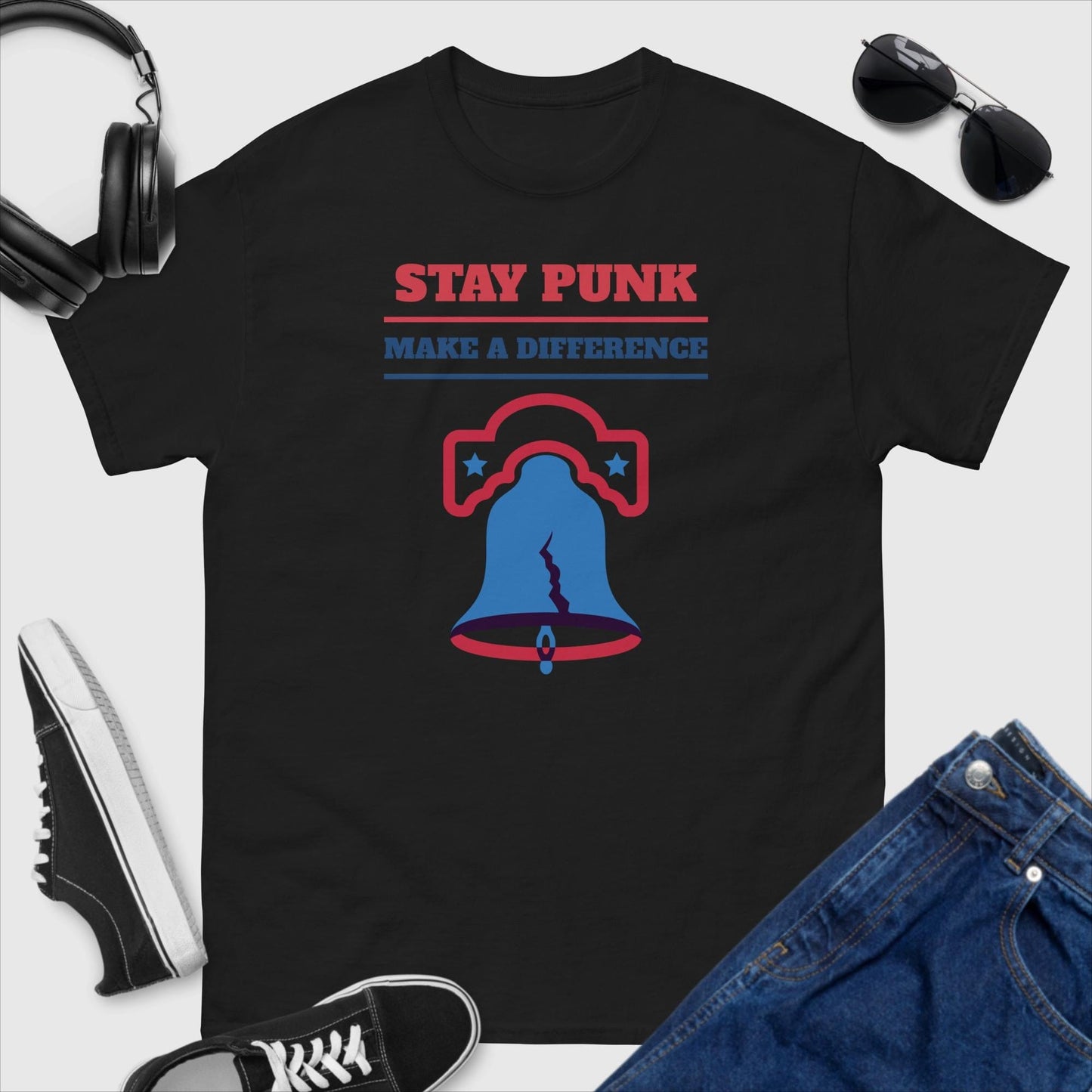 Stay Punk Make A Difference T-Shirt