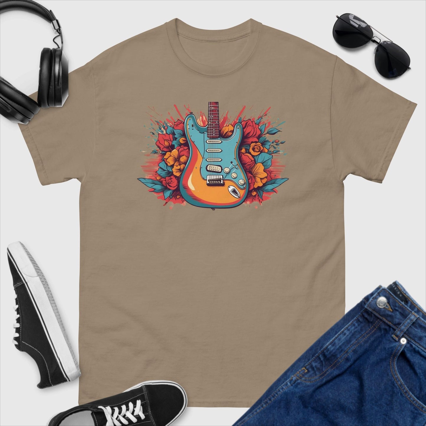 Guitar T-Shirt "Real guitar hero"