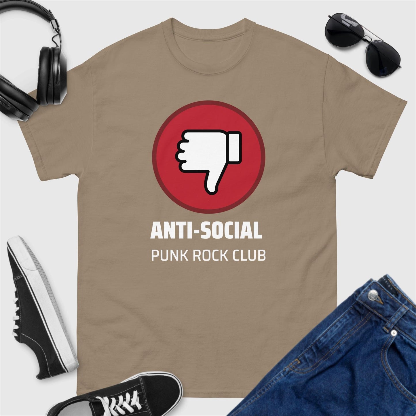 Anti-Social Punk Rock Club T-Shirt