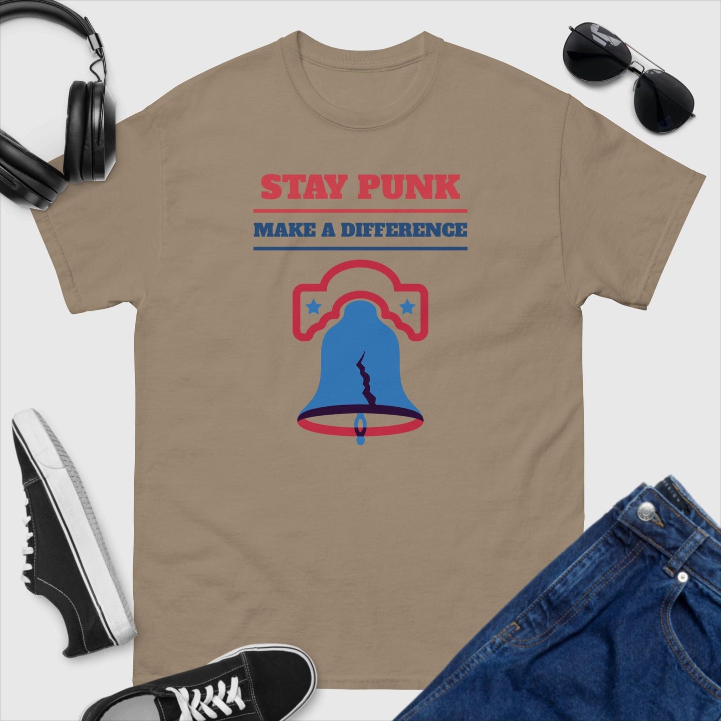 Stay Punk Make A Difference T-Shirt