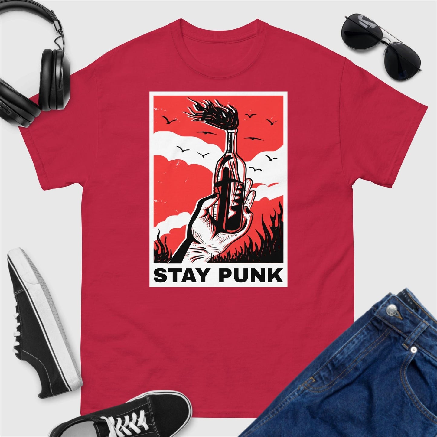 Stay Punk Cocktail T-Shirt