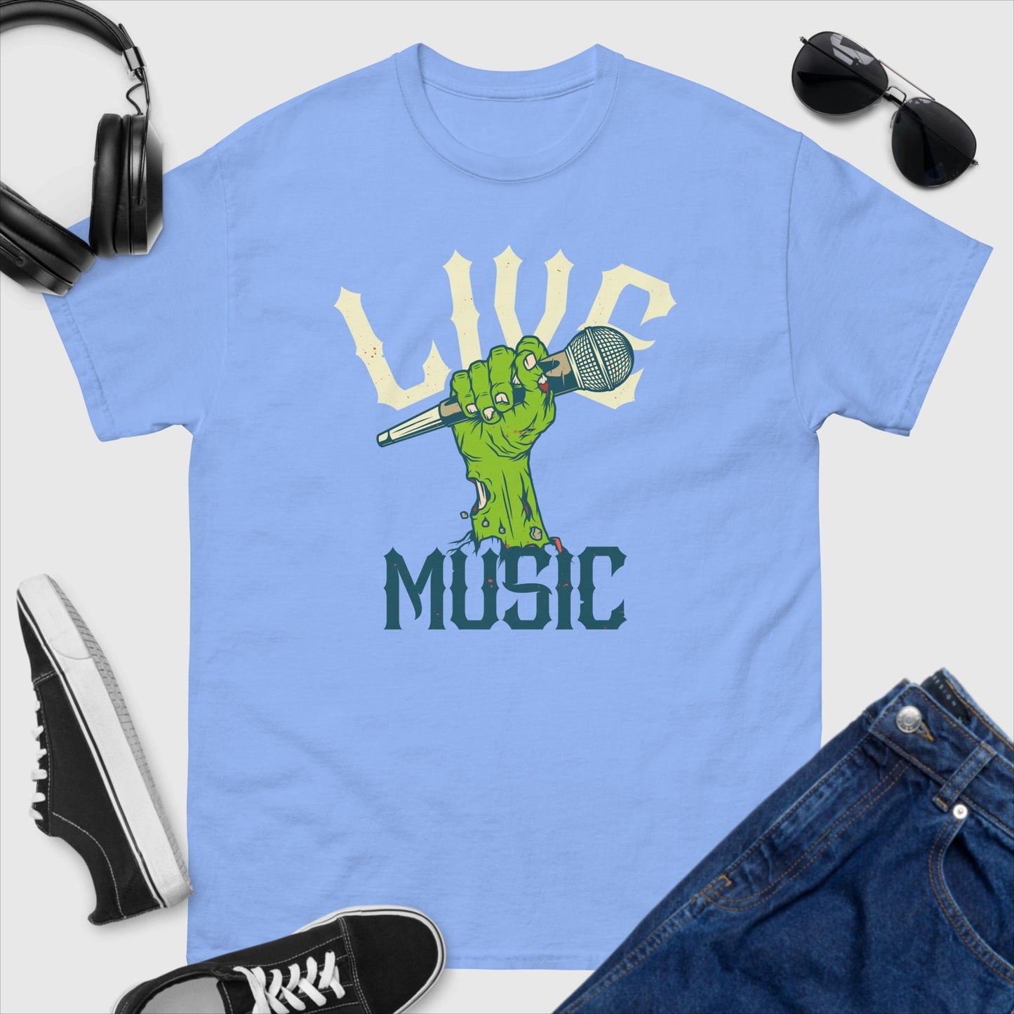 Live Music Zombie T-Shirt