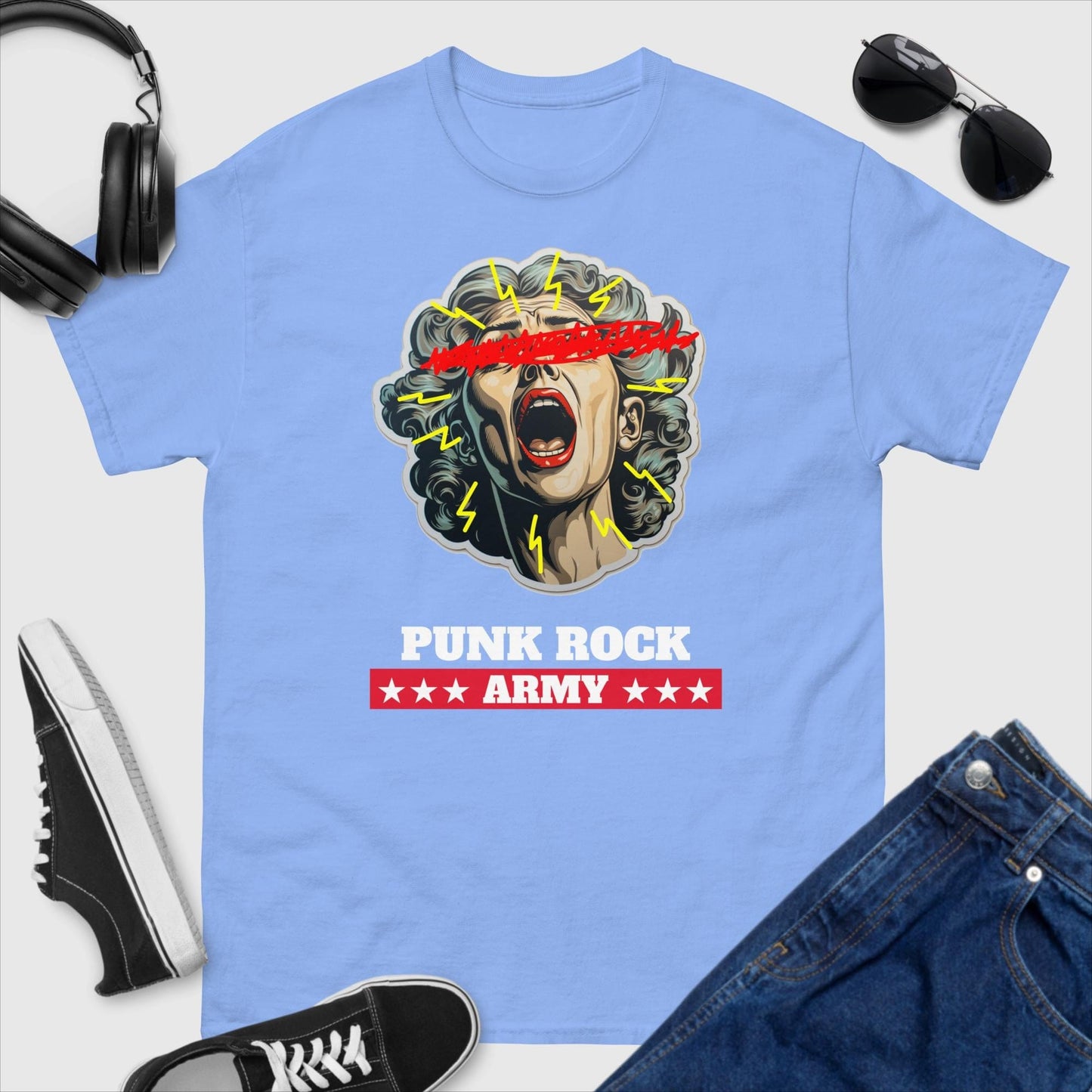 Punk Rock Army Shout T-Shirt