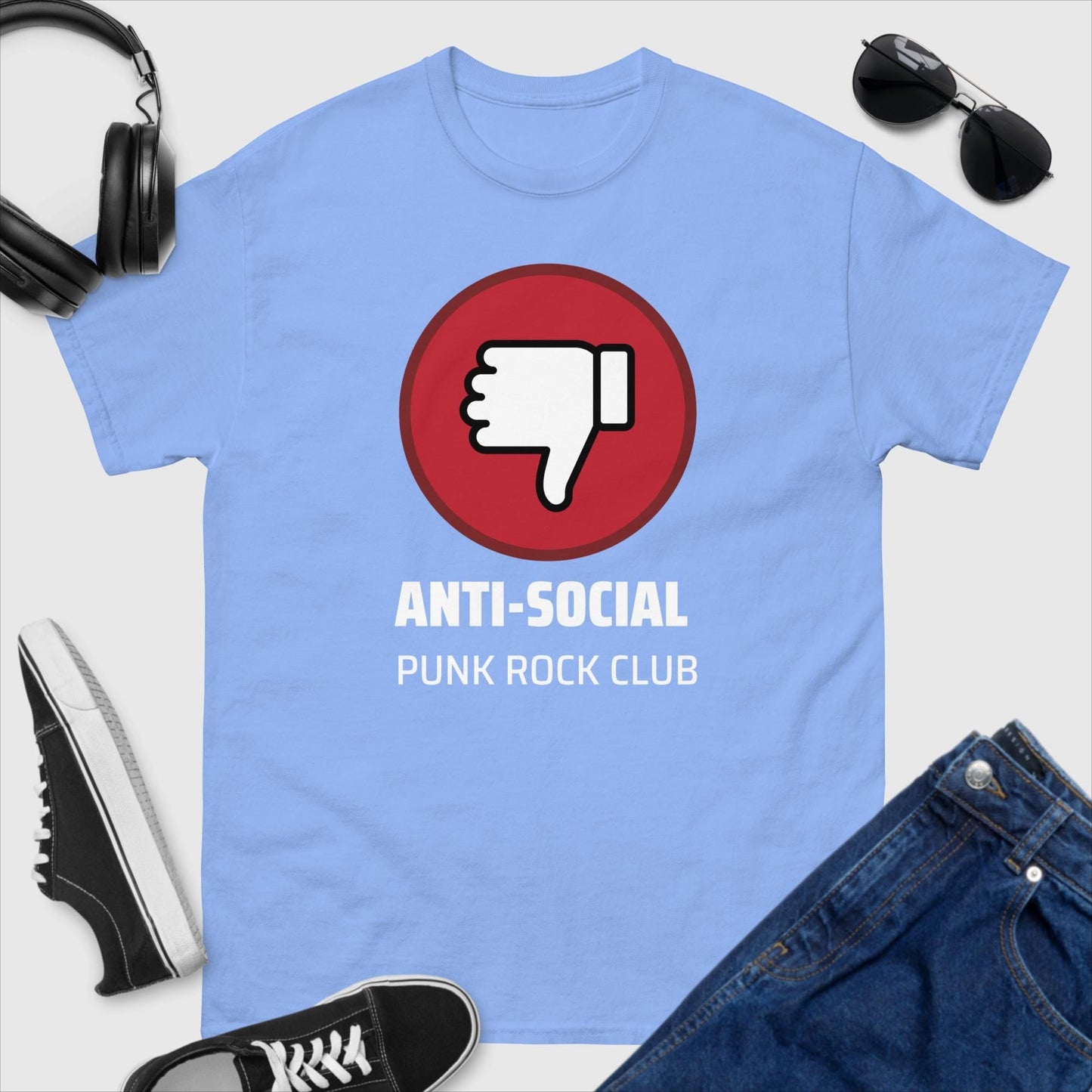 Anti-Social Punk Rock Club T-Shirt