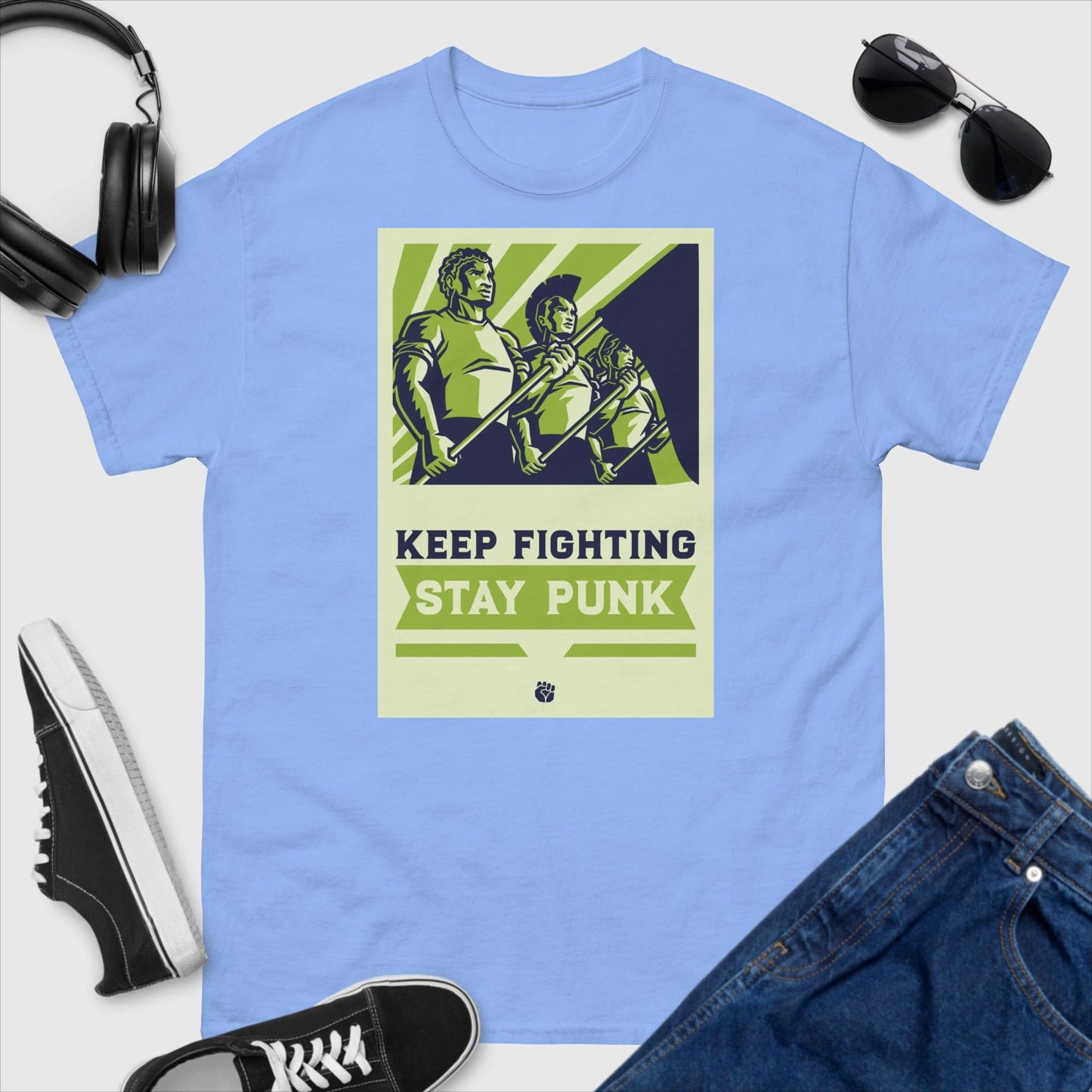 Stay Punk Keep Fighting T-Shirt