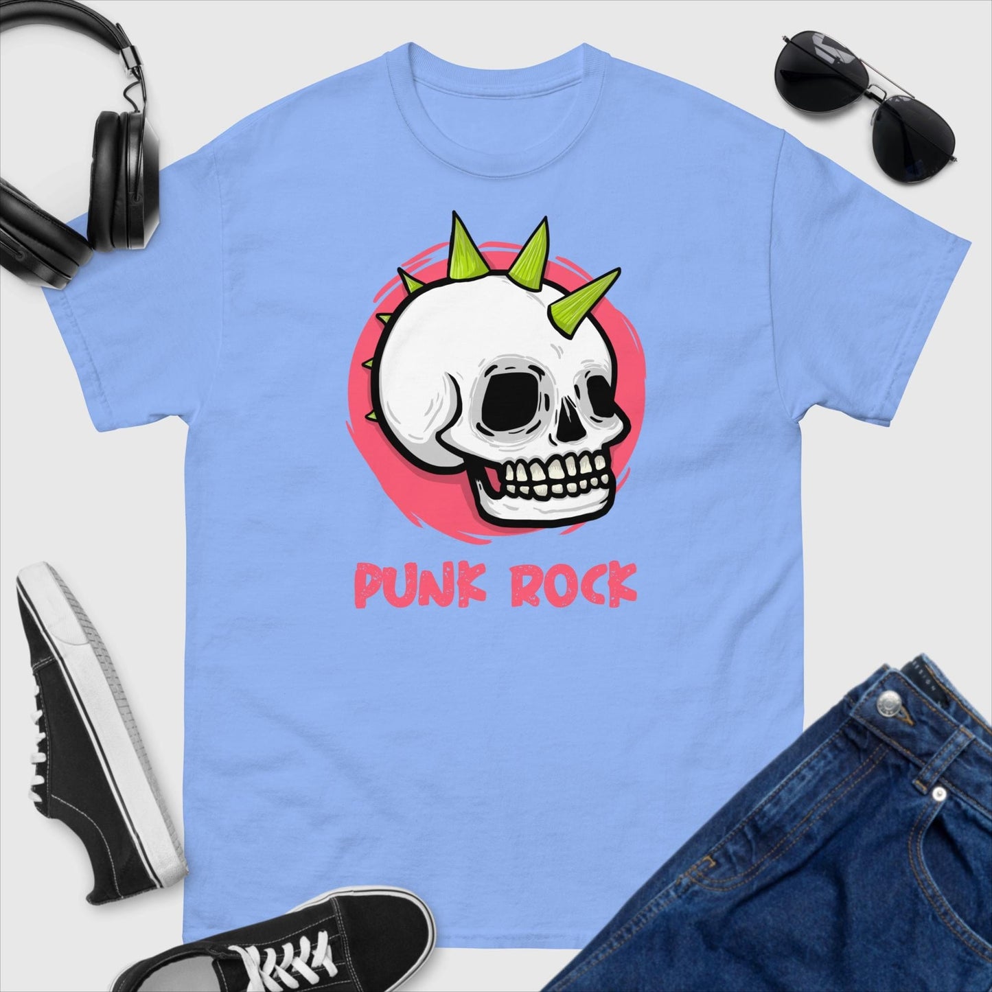 Punk Rock Skull T-Shirt