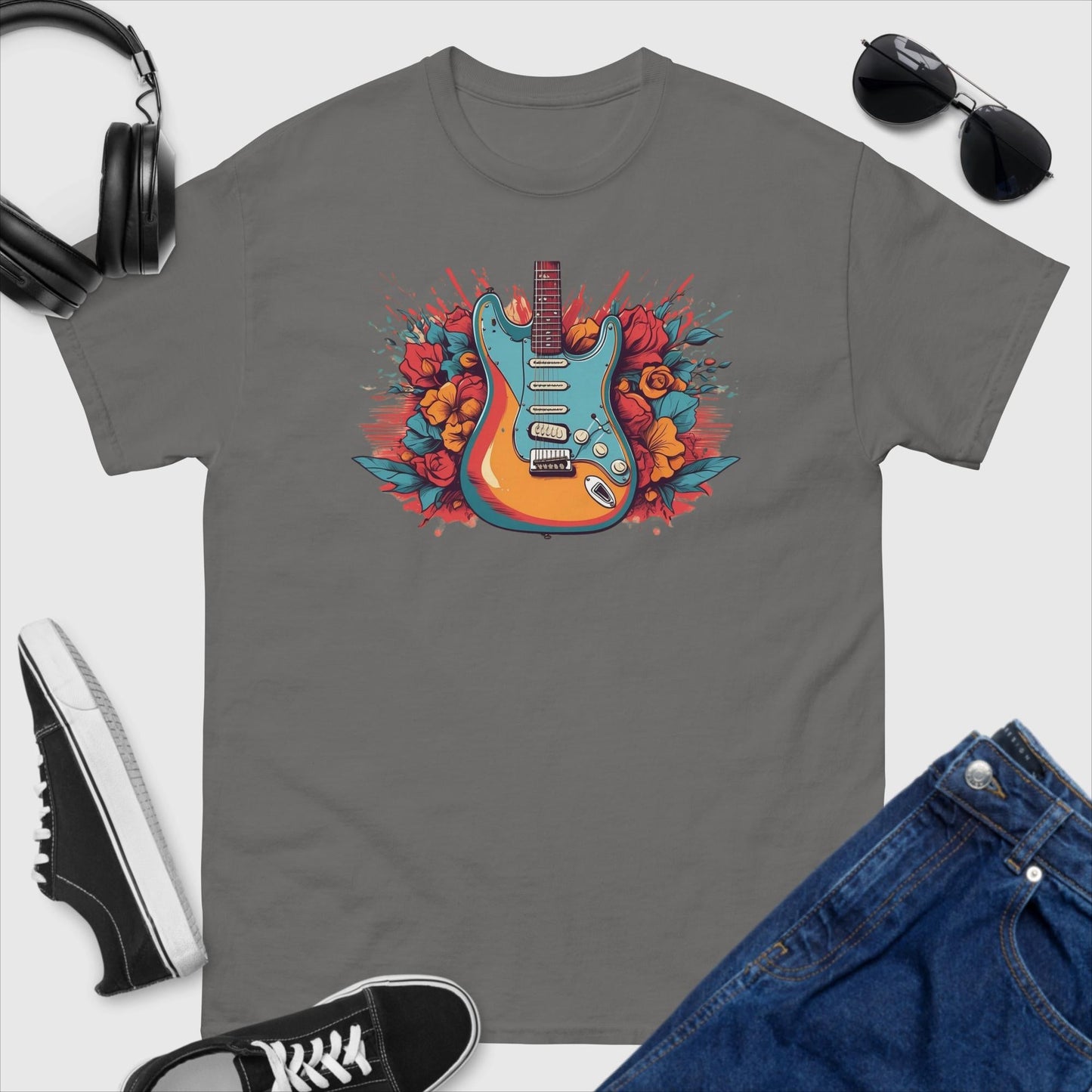 Guitar T-Shirt "Real guitar hero"