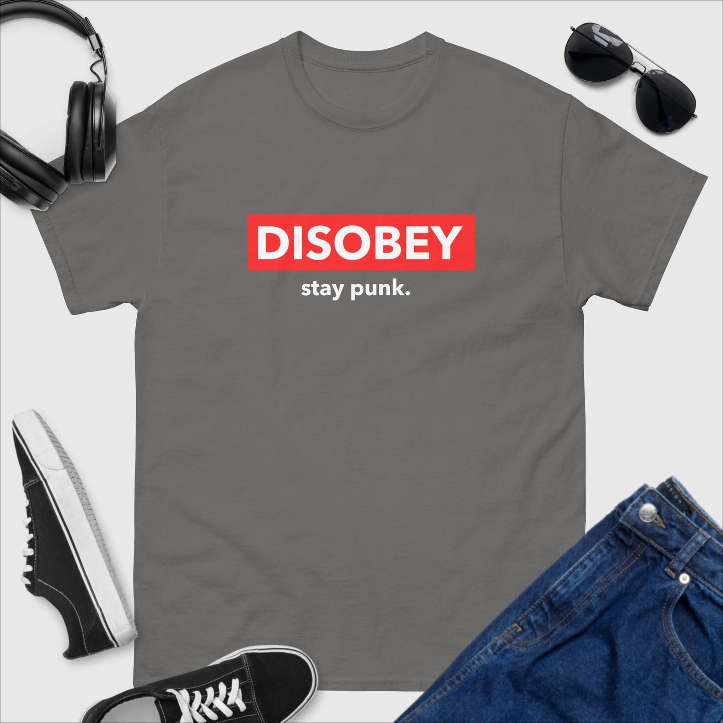 Disobey Stay Punk T-Shirt