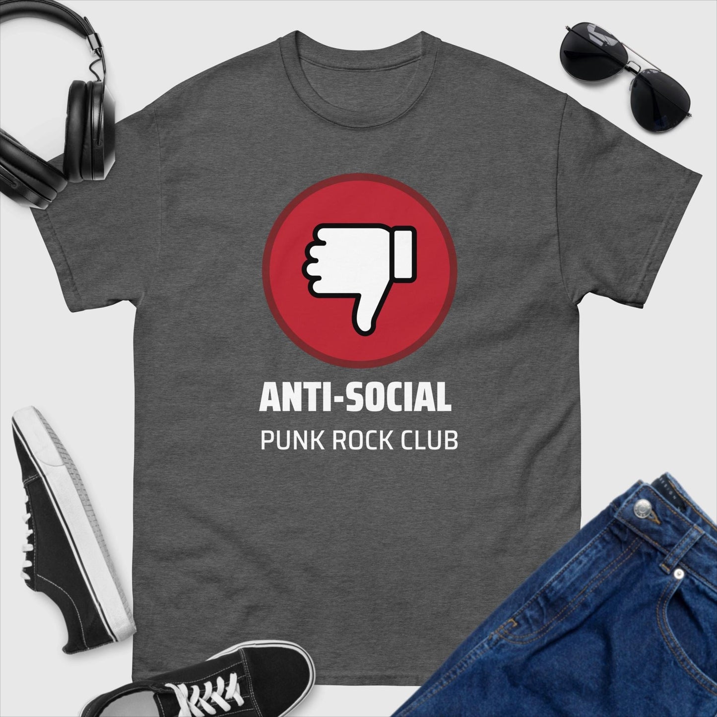 Anti-Social Punk Rock Club T-Shirt