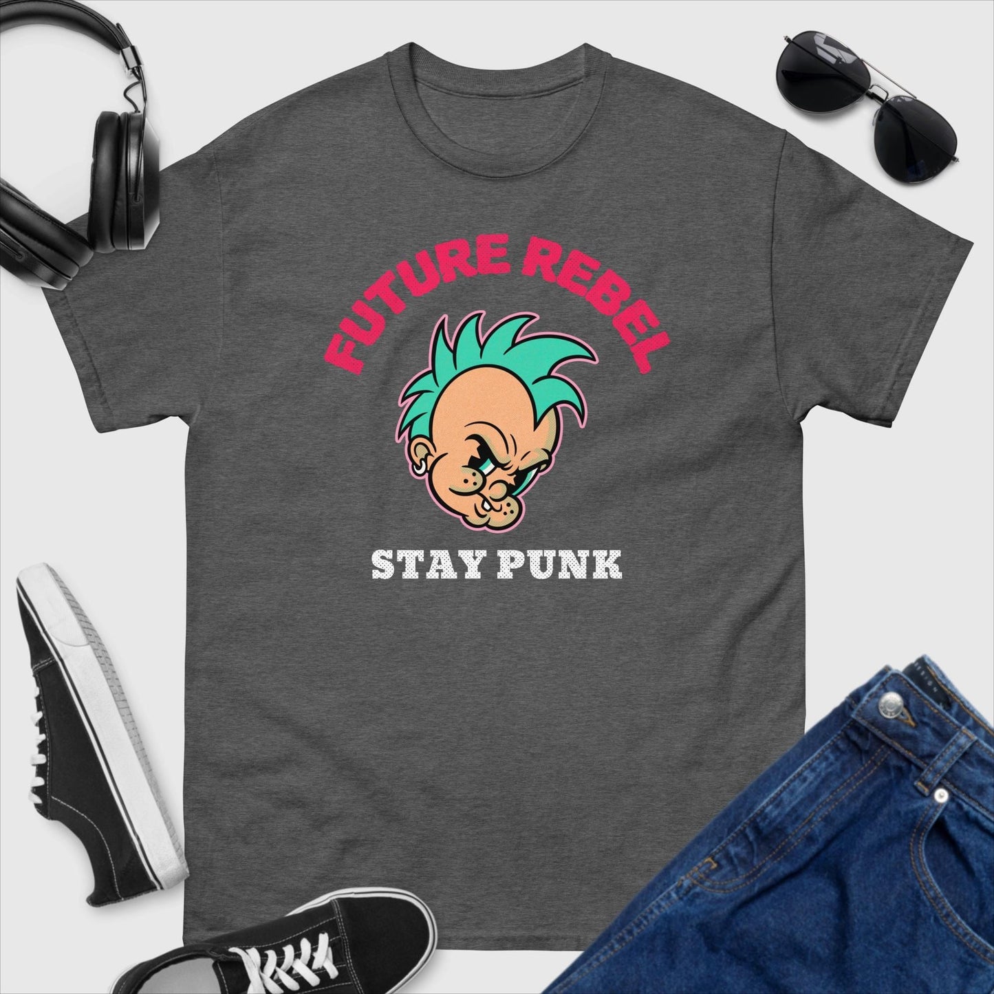 Future Rebel Stay Punk T-Shirt