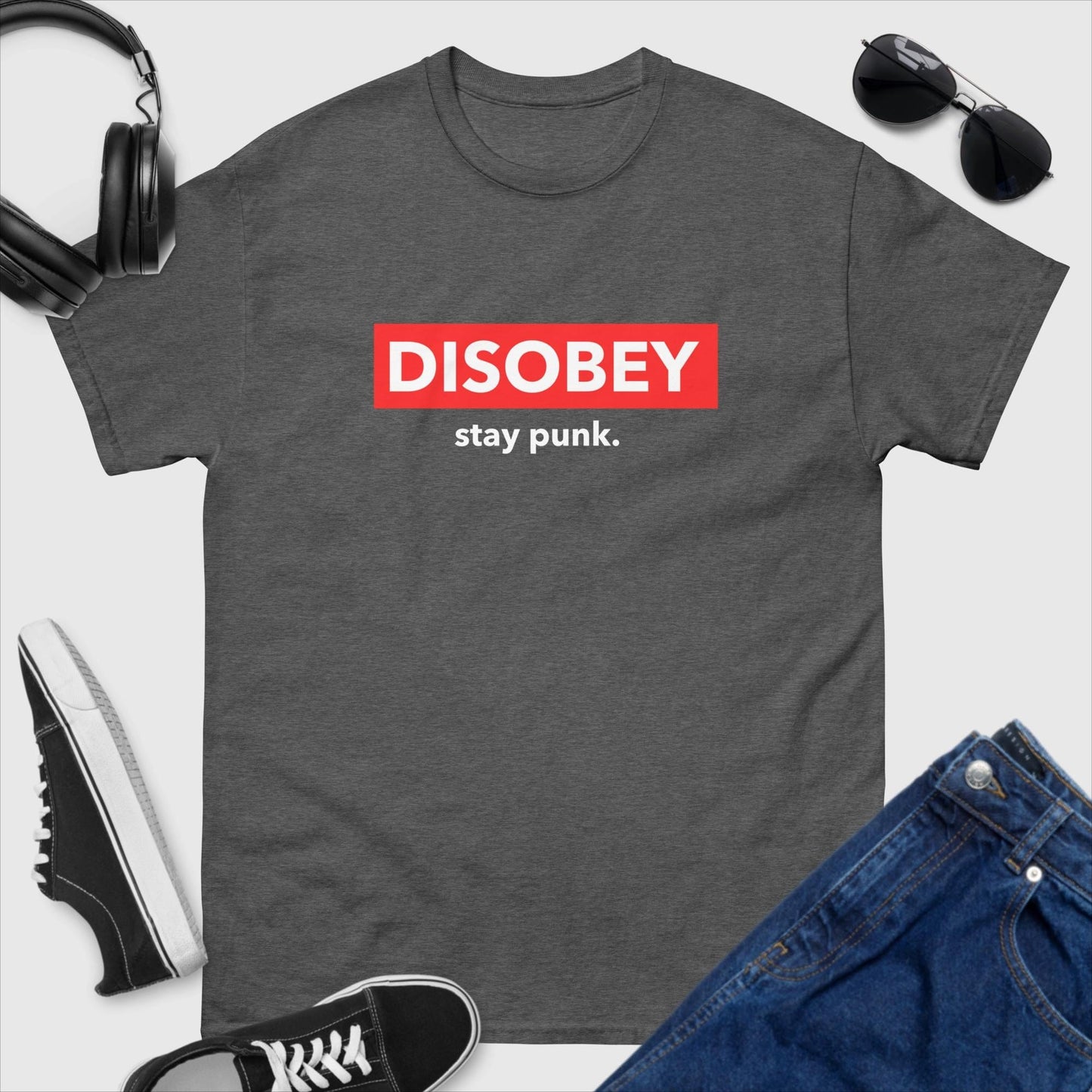 Disobey Stay Punk T-Shirt