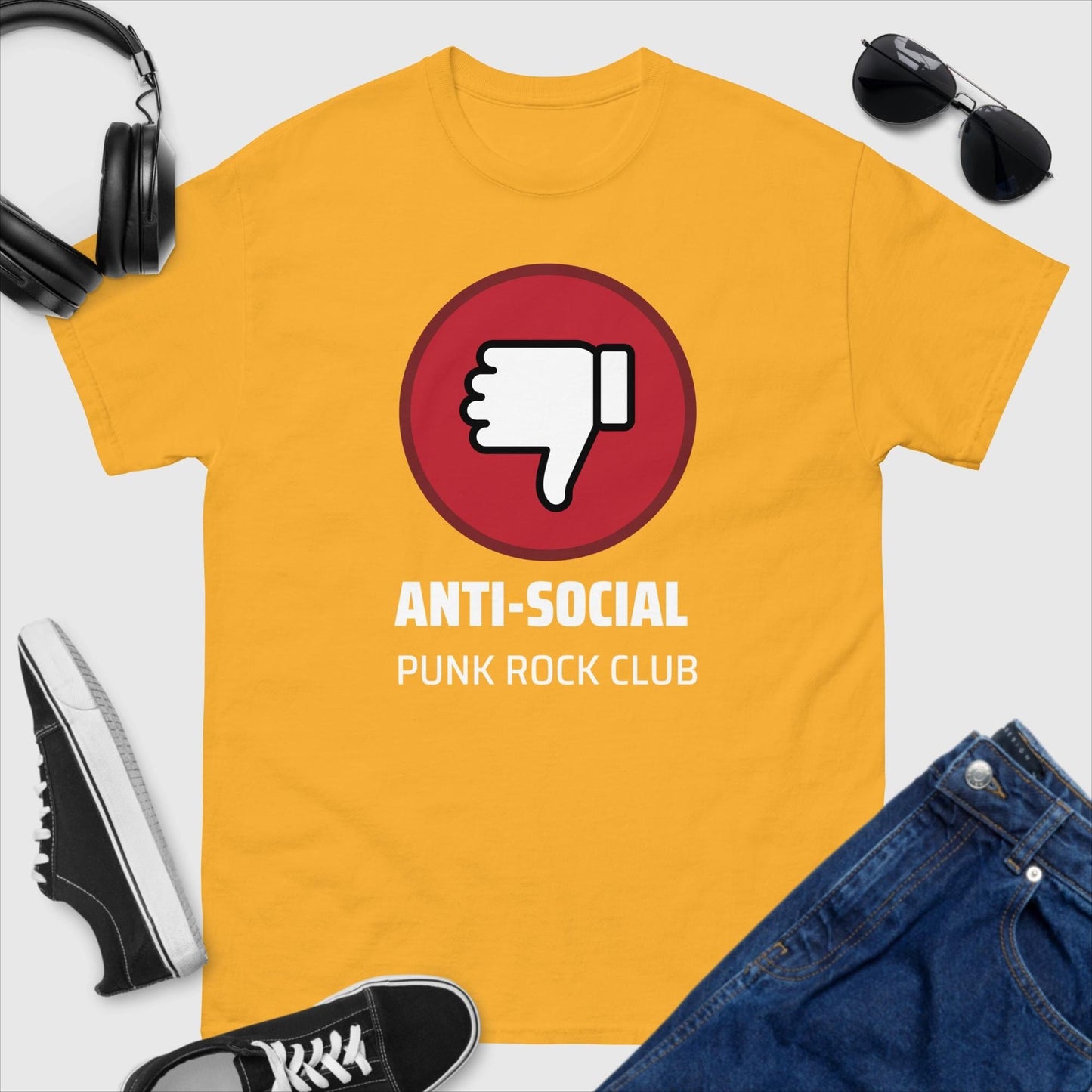 Anti-Social Punk Rock Club T-Shirt