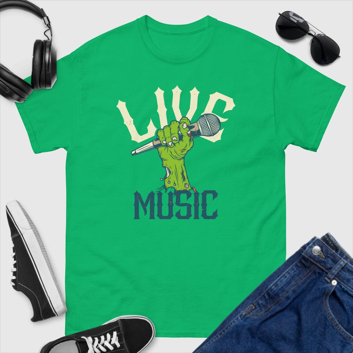 Live Music Zombie T-Shirt