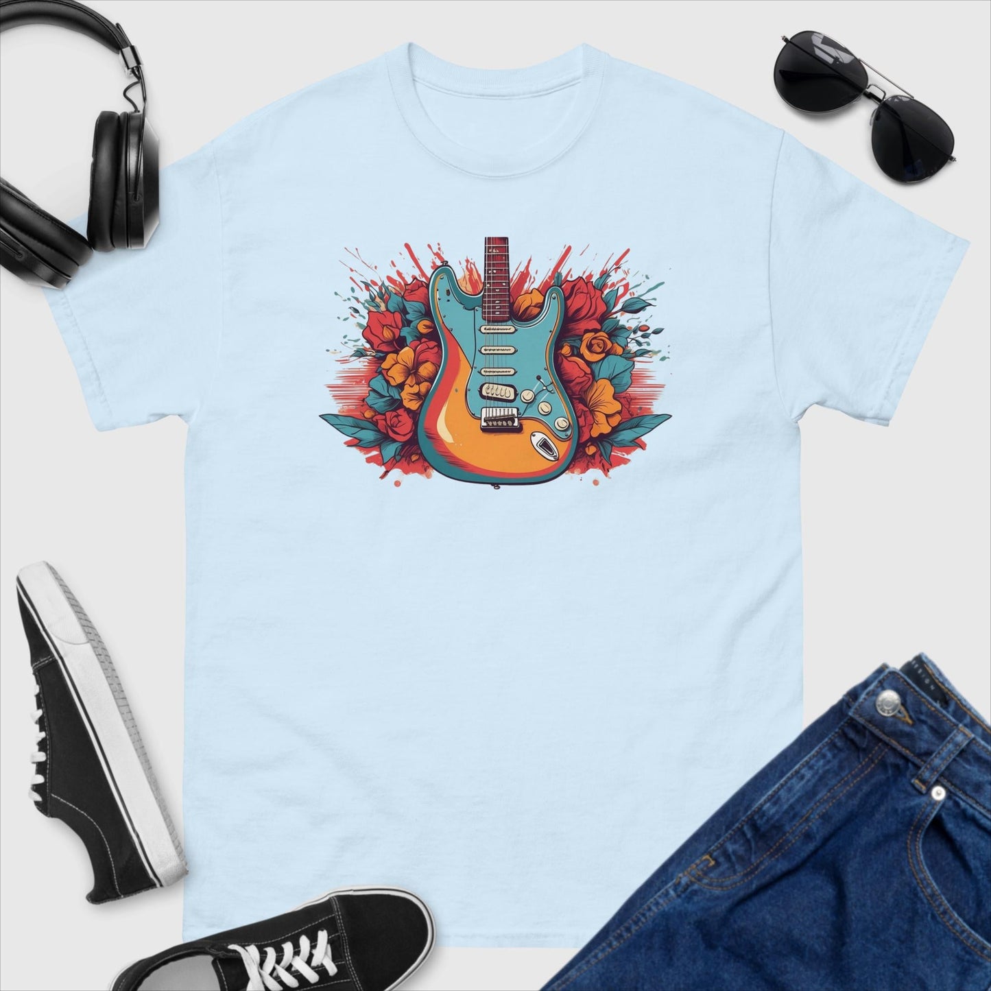 Guitar T-Shirt "Real guitar hero"