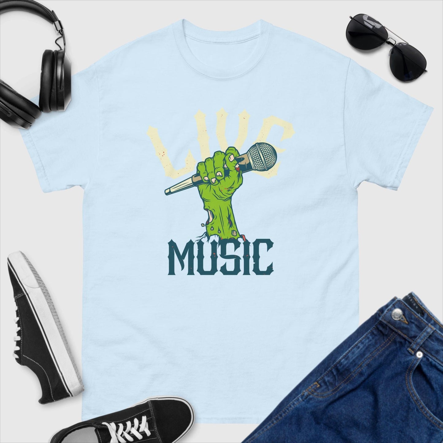 Live Music Zombie T-Shirt