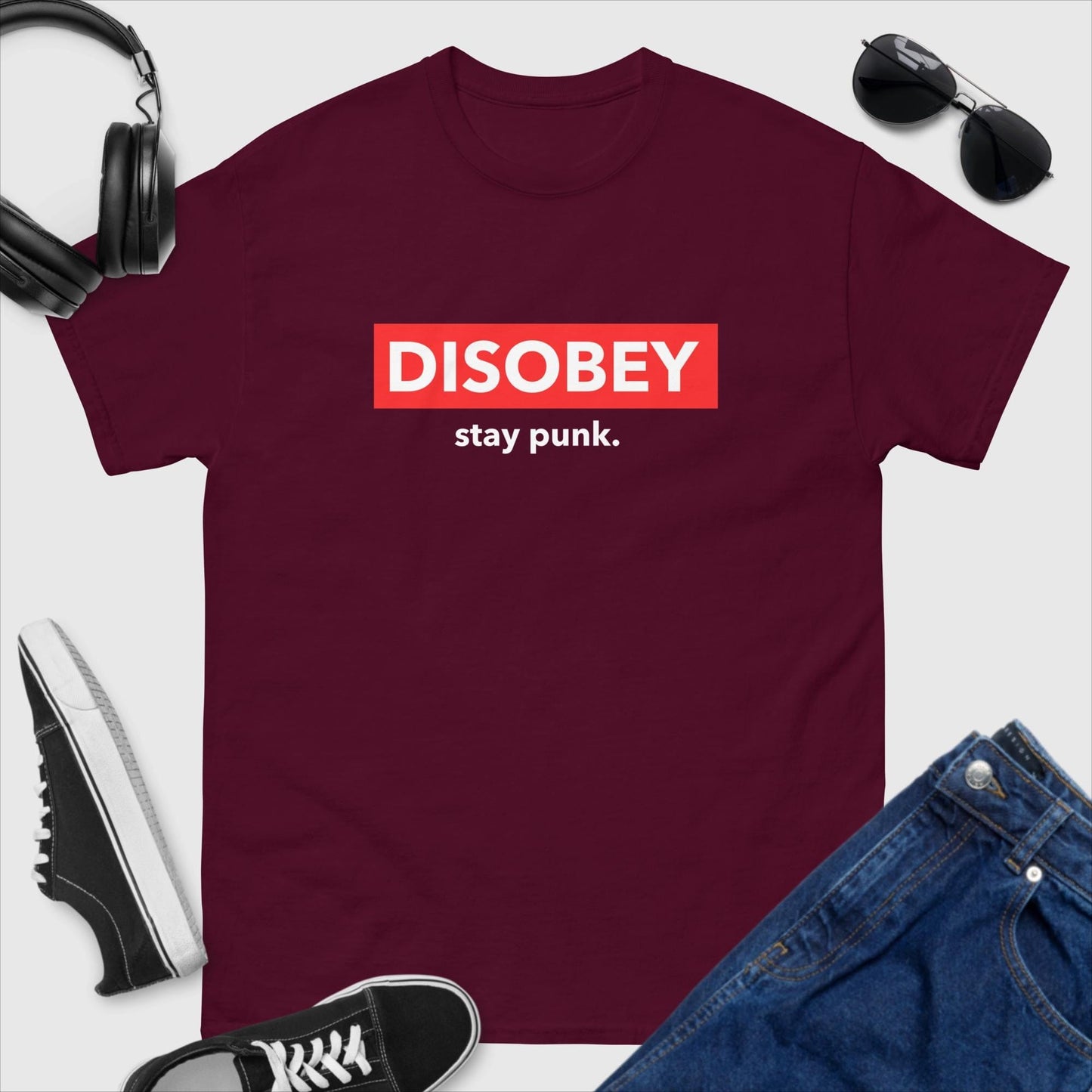 Disobey Stay Punk T-Shirt