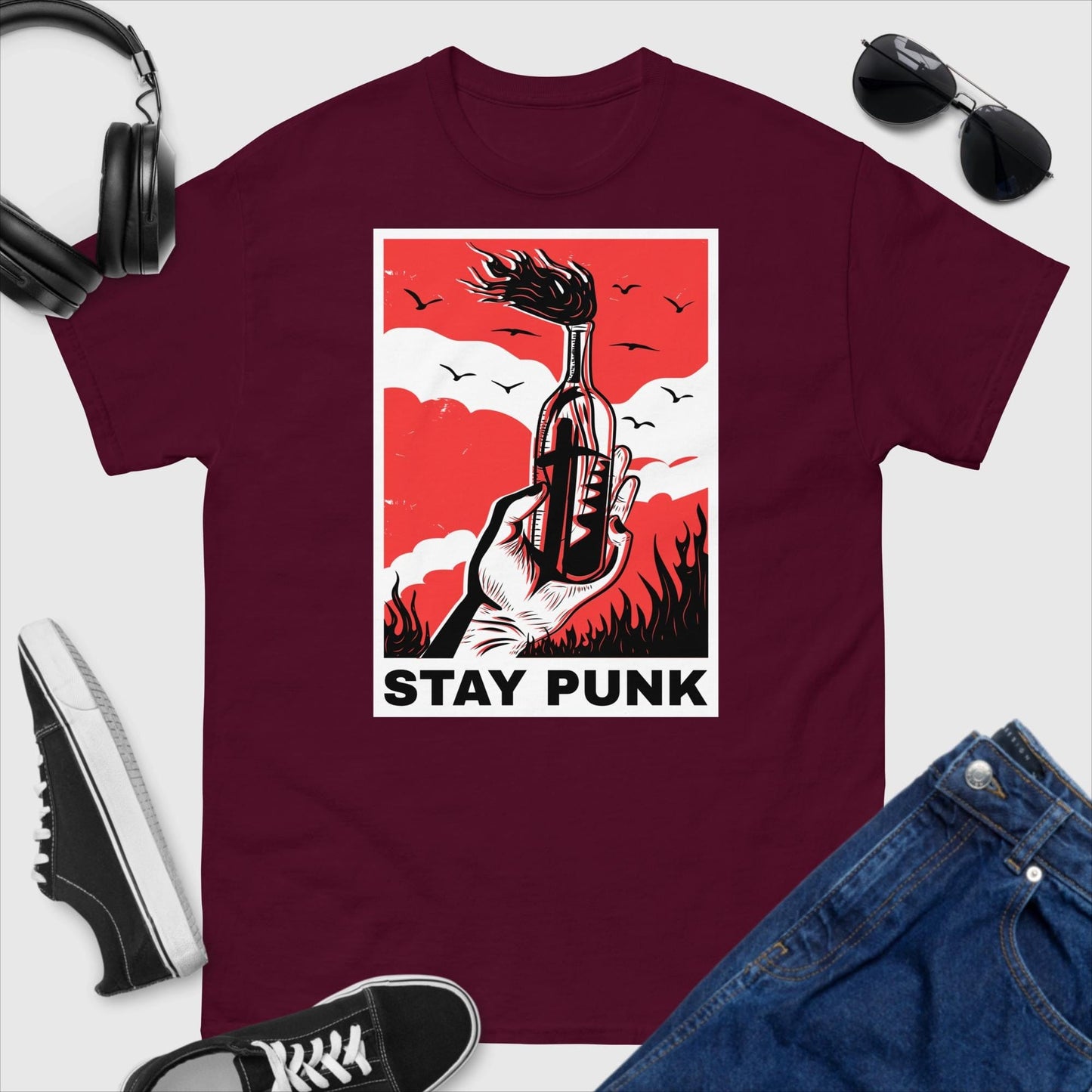 Stay Punk Cocktail T-Shirt