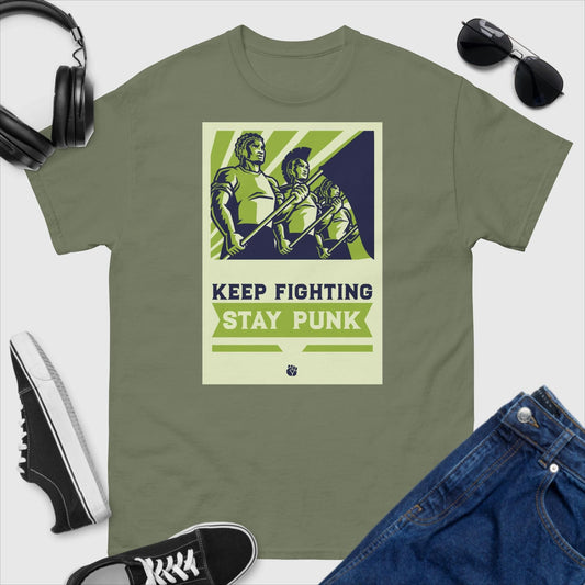 Stay Punk Keep Fighting T-Shirt