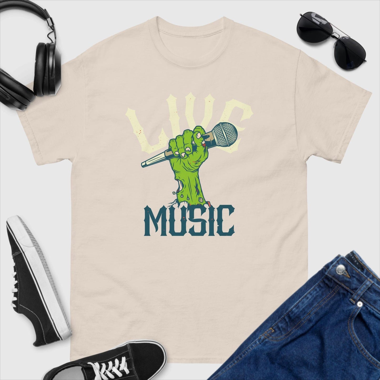 Live Music Zombie T-Shirt