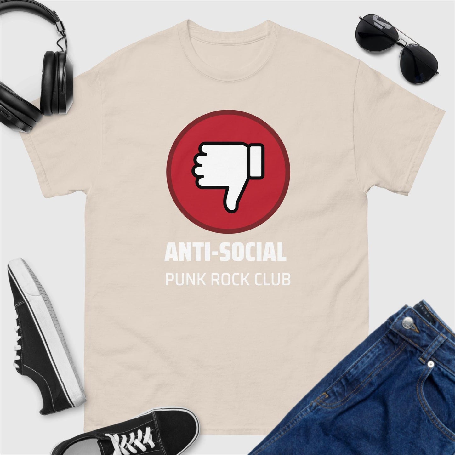 Anti-Social Punk Rock Club T-Shirt