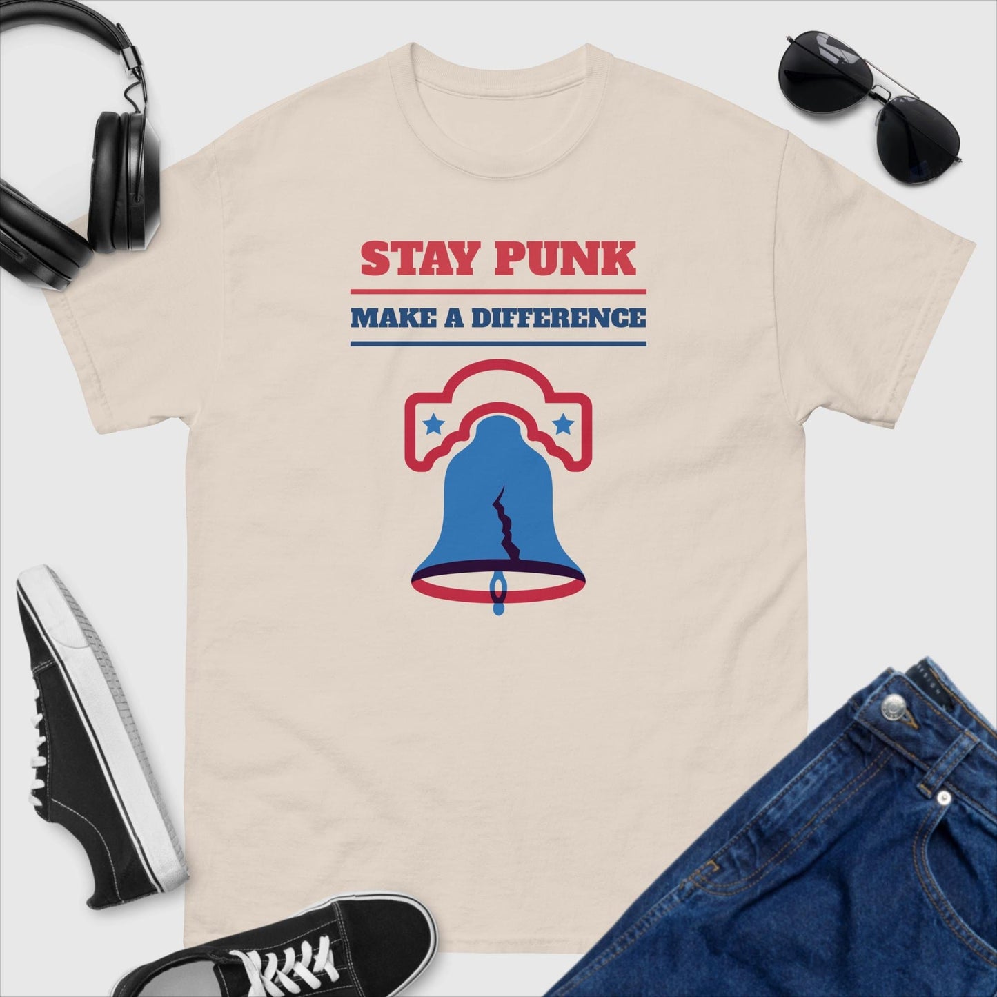 Stay Punk Make A Difference T-Shirt