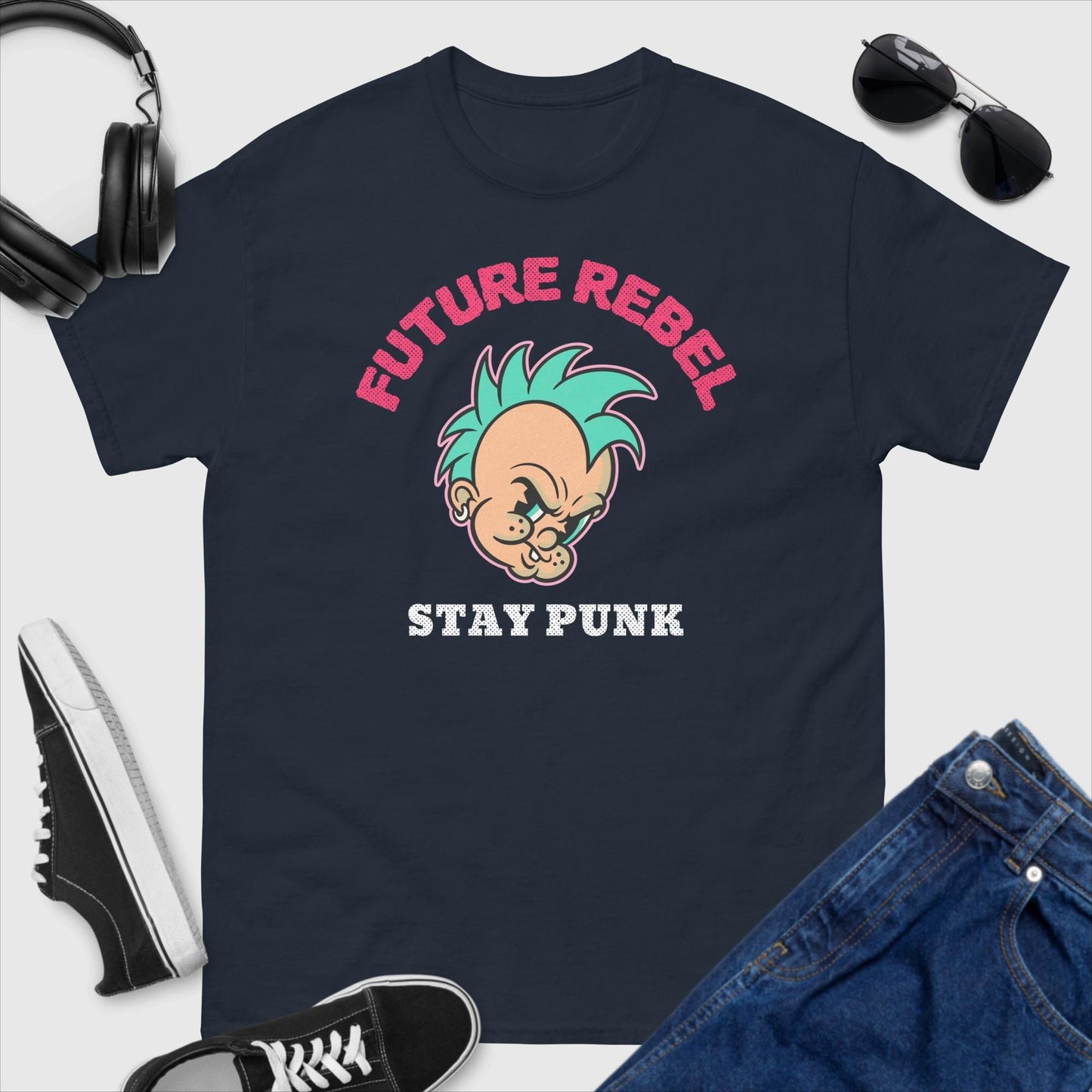 Future Rebel Stay Punk T-Shirt