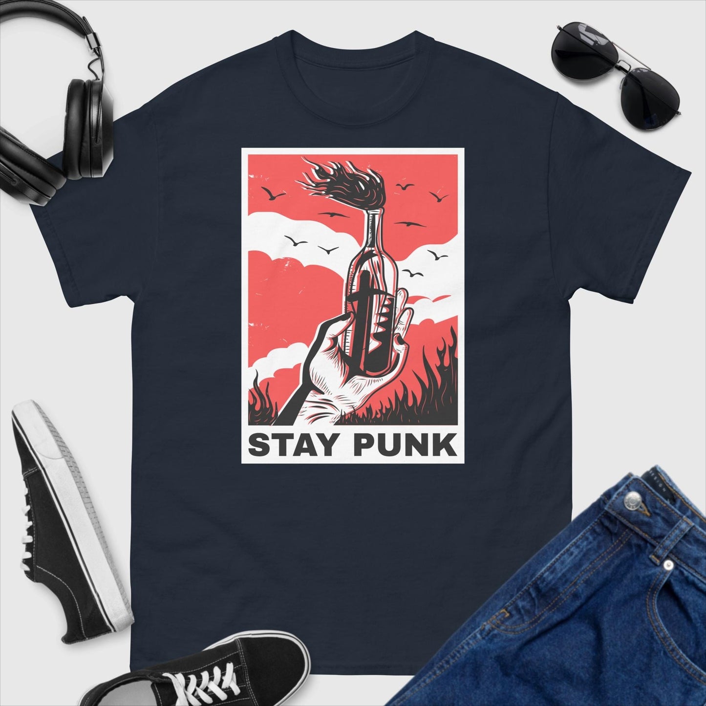 Stay Punk Cocktail T-Shirt